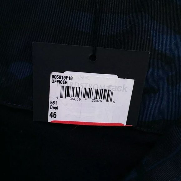 *Men's ALEXANDER WANG Over-Sized Military Style Blue/Blk Camo Print Jacket M * - Picture 11 of 13